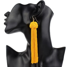 Load image into Gallery viewer, Lilly Tassel Earrings
