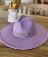 Purple Diamond Fedora