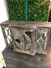 Load image into Gallery viewer, Gloria Rustic Mirrored Console
