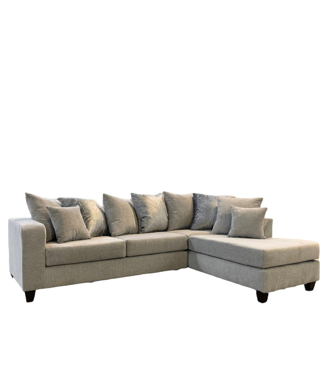 Silver Doves Sectional