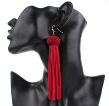 Load image into Gallery viewer, Lilly Tassel Earrings

